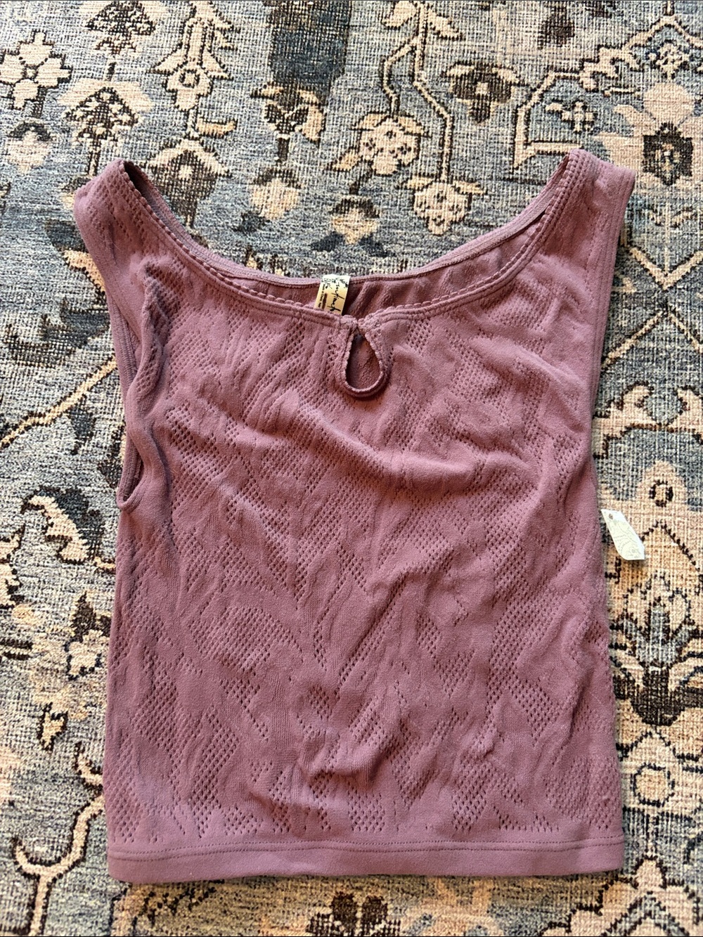 Free People Intimately Seamless Crop Tank, XS/S, Lilac